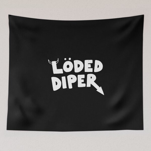 Item preview, Loded Diaper - lightly distressed logo designed and sold by Primotees.