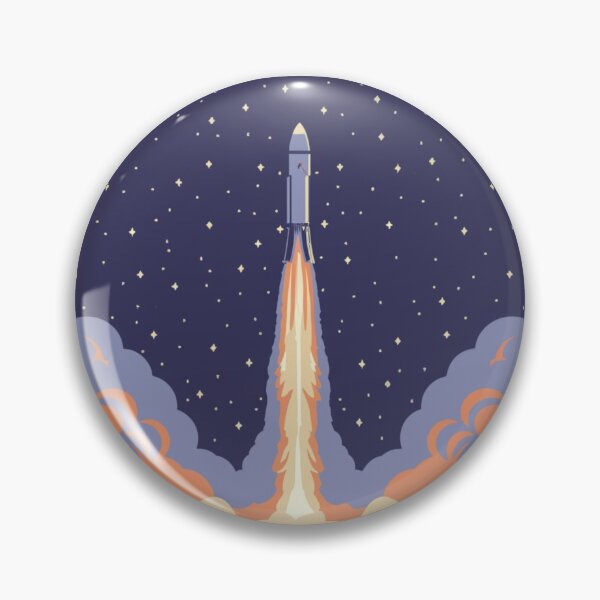 Item preview, Cosmic rocket launch designed and sold by PawelNature.