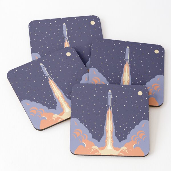Item preview, Cosmic rocket launch designed and sold by PawelNature.