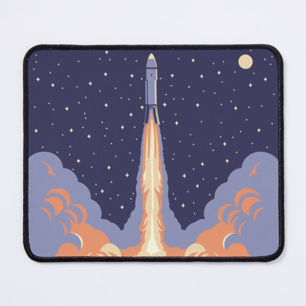Item preview, Cosmic rocket launch designed and sold by PawelNature.