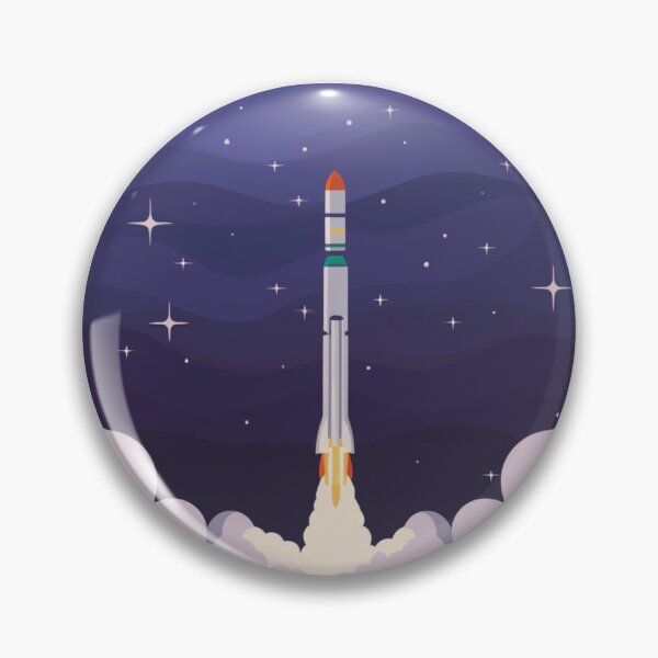 Item preview, Cosmic rocket launch designed and sold by PawelNature.