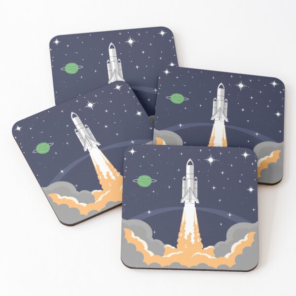 Item preview, Cosmic rocket launch designed and sold by PawelNature.