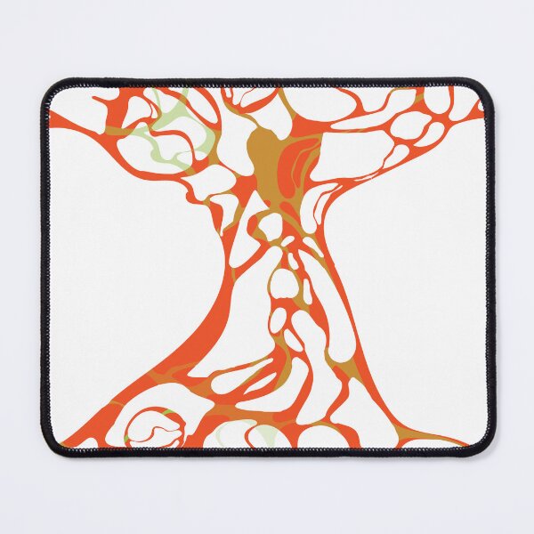 Item preview, Abstract Orange Neuro Tree illustration designed and sold by yul4ik80.