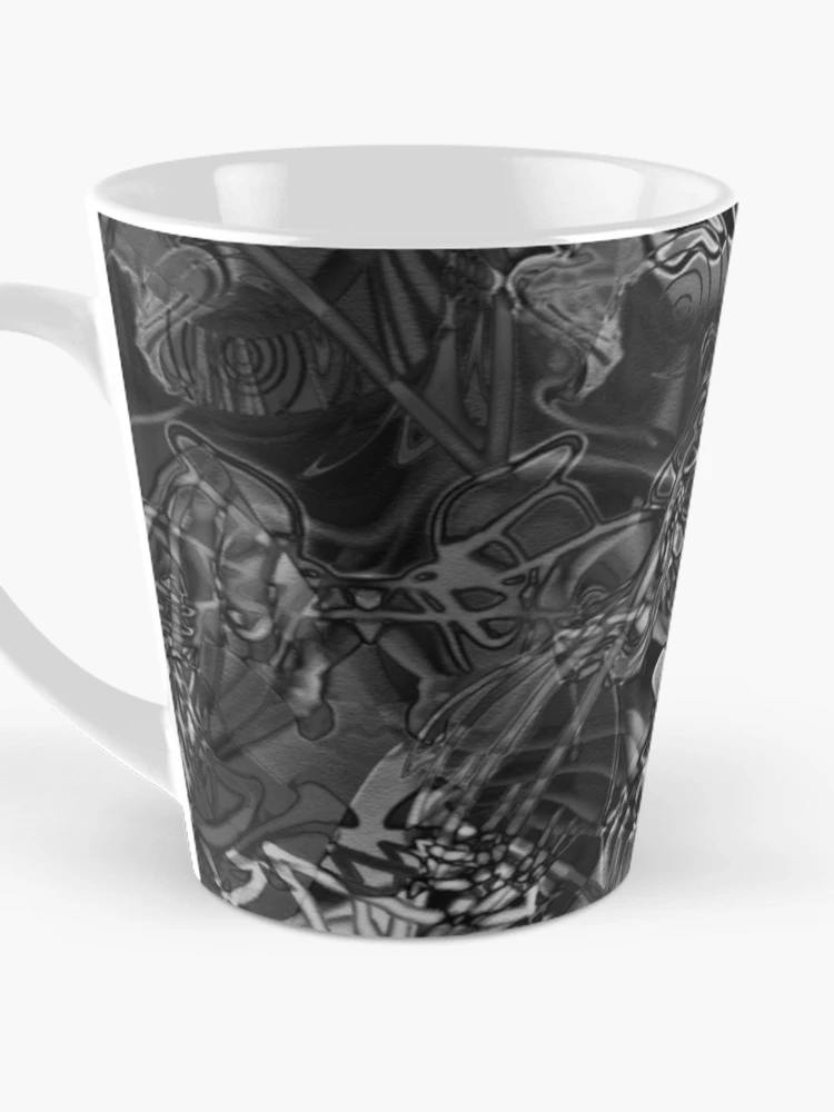 Aperçu 3 sur 4. Mug à café avec l'œuvre Tangled Web Of Deceit créée et vendue par Elizabeth Austin-Craig.