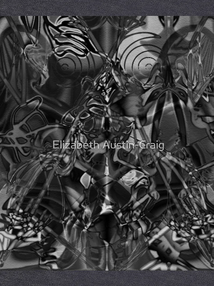Aperçu 6 sur 6. Sweatshirt léger avec l'œuvre Tangled Web Of Deceit créée et vendue par Elizabeth Austin-Craig.
