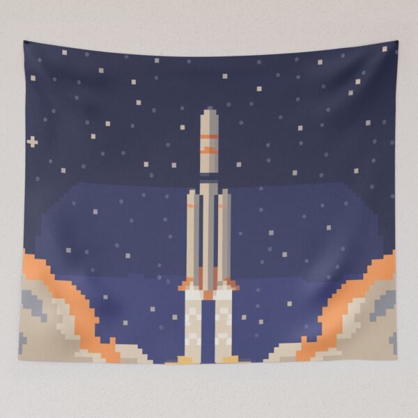 Item preview, Cosmic rocket launch designed and sold by PawelNature.