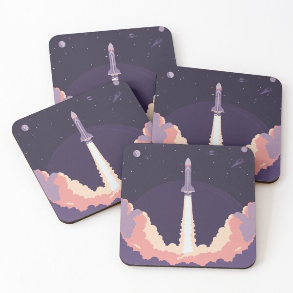 Item preview,  Cosmic rocket launch designed and sold by PawelNature.