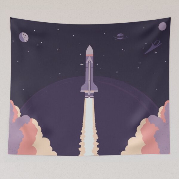 Item preview,  Cosmic rocket launch designed and sold by PawelNature.