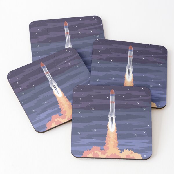 Item preview, Cosmic rocket launch designed and sold by PawelNature.