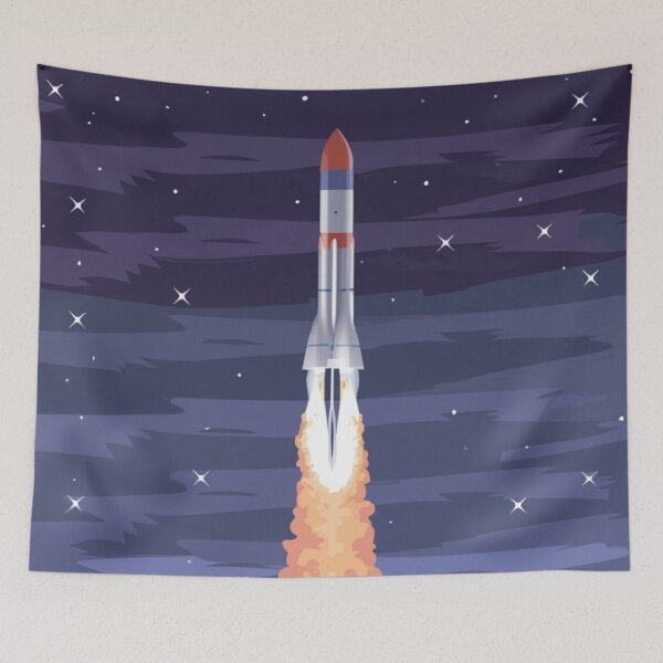 Item preview, Cosmic rocket launch designed and sold by PawelNature.