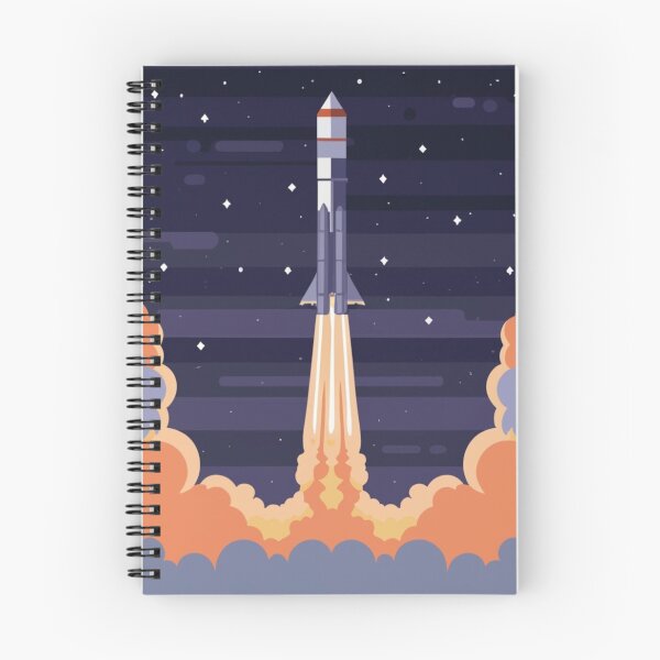Item preview, Cosmic rocket launch designed and sold by PawelNature.