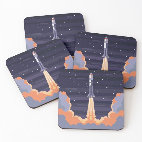 Item preview, Cosmic rocket launch designed and sold by PawelNature.