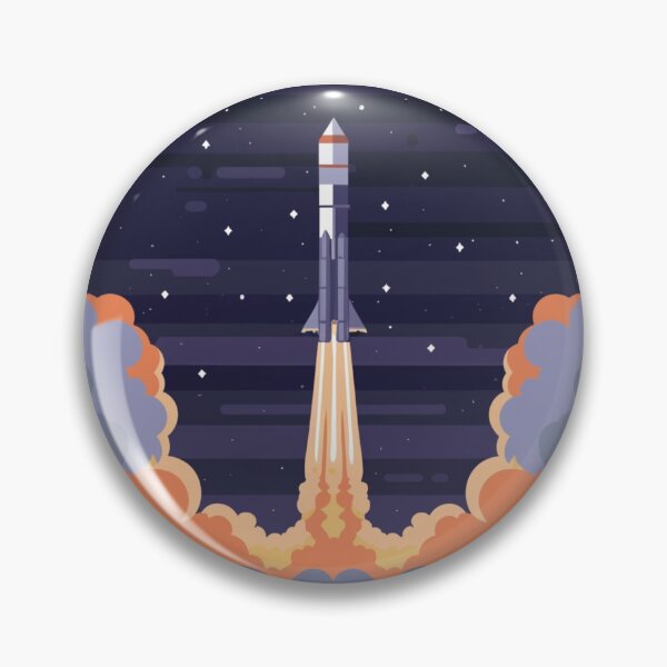 Item preview, Cosmic rocket launch designed and sold by PawelNature.