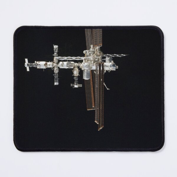 Item preview, STK204696S-International Space Station in orbit above Earth. designed and sold by StocktrekImages.