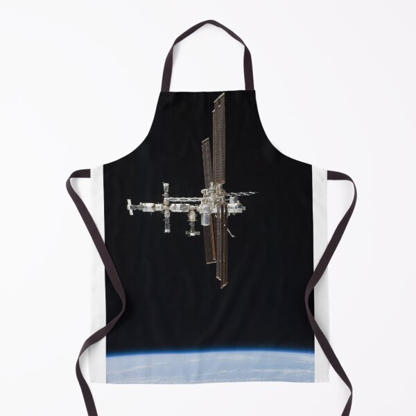 Item preview, STK204696S-International Space Station in orbit above Earth. designed and sold by StocktrekImages.