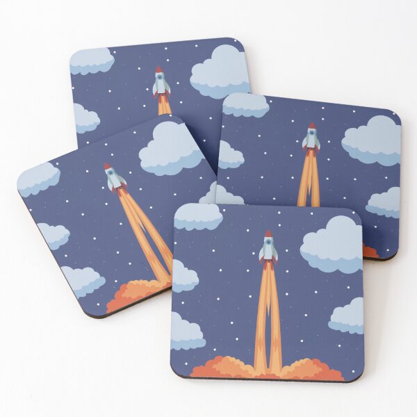 Item preview, Cosmic rocket launch designed and sold by PawelNature.