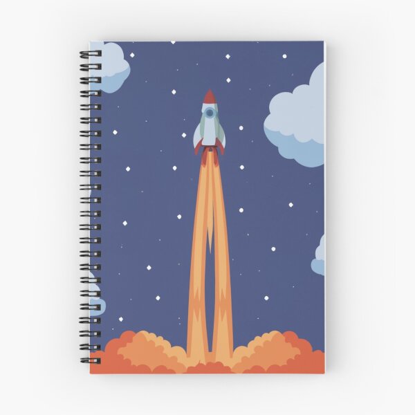 Item preview, Cosmic rocket launch designed and sold by PawelNature.