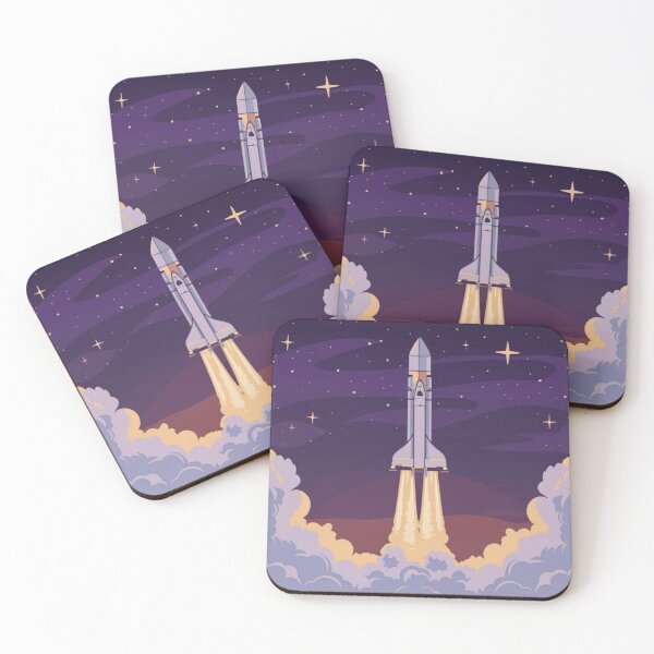 Item preview, Cosmic rocket launch designed and sold by PawelNature.