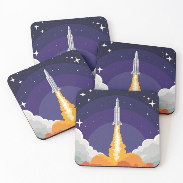 Item preview, Cosmic rocket launch designed and sold by PawelNature.