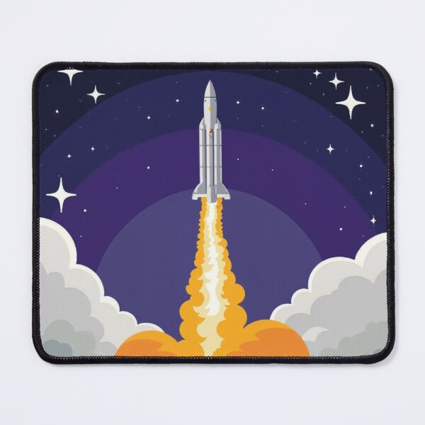 Item preview, Cosmic rocket launch designed and sold by PawelNature.