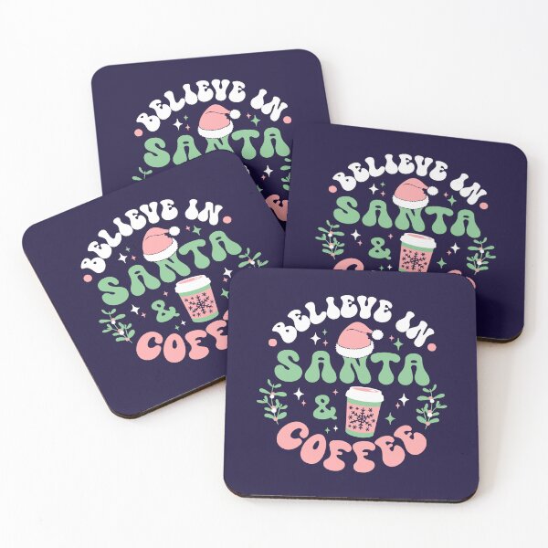 Item preview, I Believe In Santa And Coffee designed and sold by hobbybox.