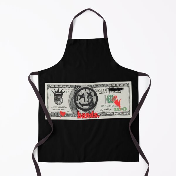 Item preview, Bands Pop Art Graffiti Hundred Dollar Bill designed and sold by musicgeniusart.
