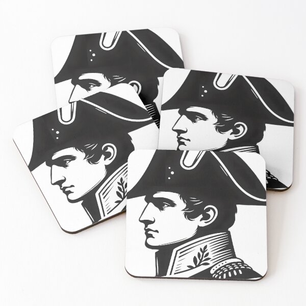 Item preview, Napoleon simple black and white bicorne designed and sold by ChataMaroon.