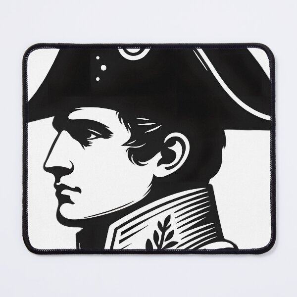 Item preview, Napoleon simple black and white bicorne designed and sold by ChataMaroon.