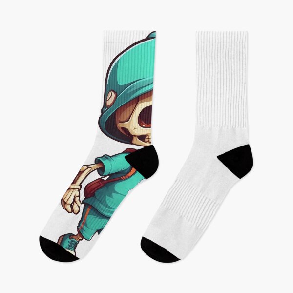 Item preview, cute cartoon skull playing soccer. designed and sold by wplamkung.
