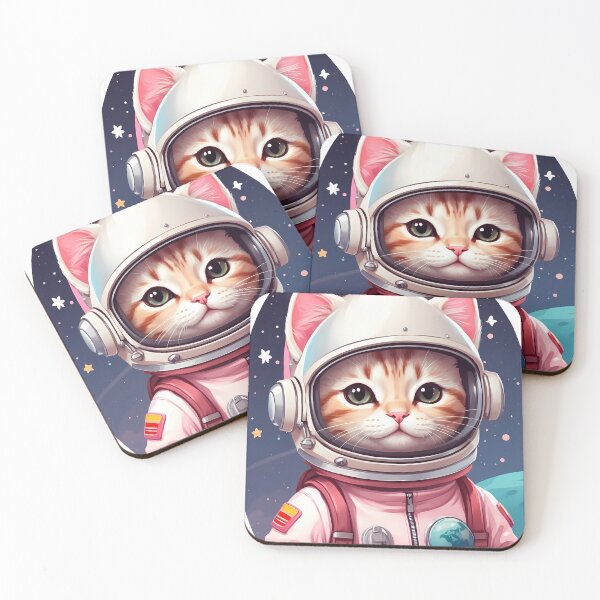 Item preview, astronaut cat in space designed and sold by wplamkung.