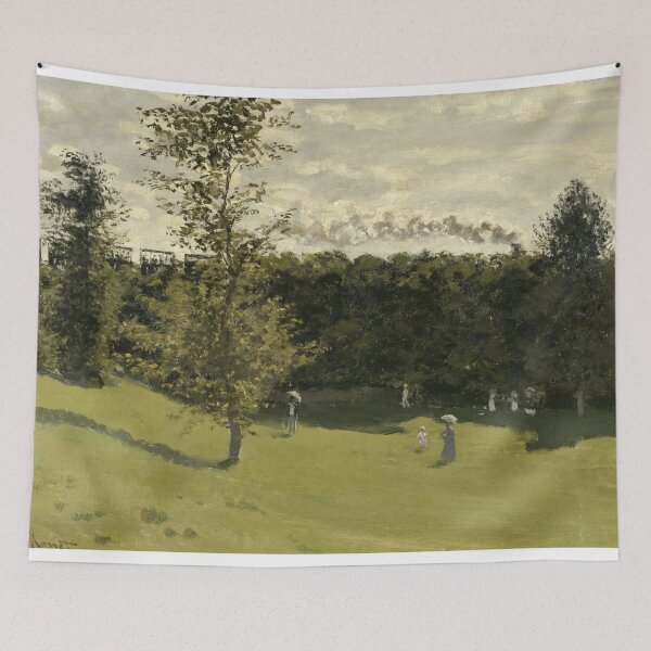 Item preview, Claude Monet, Train in the Countryside art designed and sold by Suzana Djordjevic.