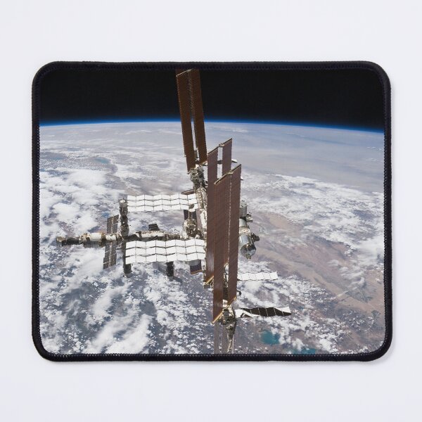 Item preview, STK204698S-International Space Station in orbit above Earth. designed and sold by StocktrekImages.