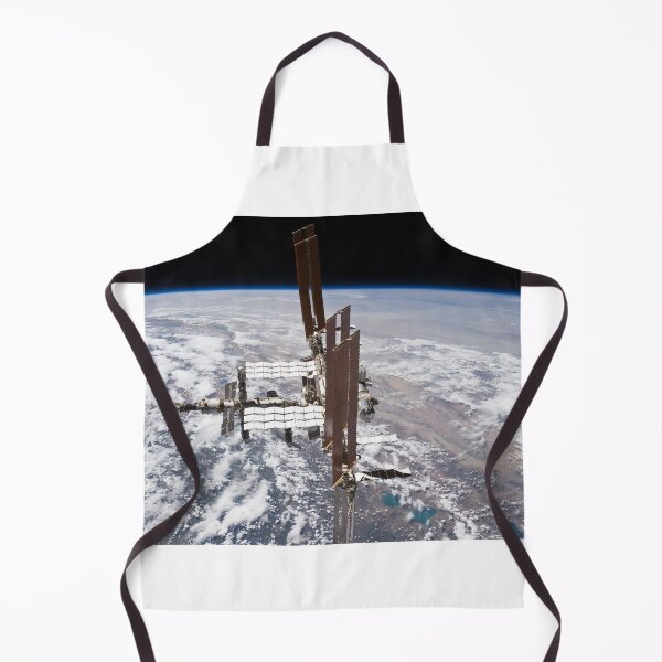 Item preview, STK204698S-International Space Station in orbit above Earth. designed and sold by StocktrekImages.