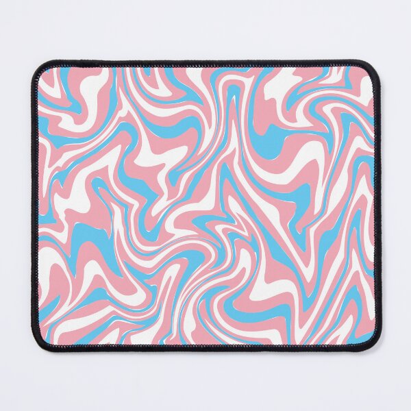Item preview, Marshmallow Swirl (Subtle Trans Pride Flag) designed and sold by Digi-Jucie.