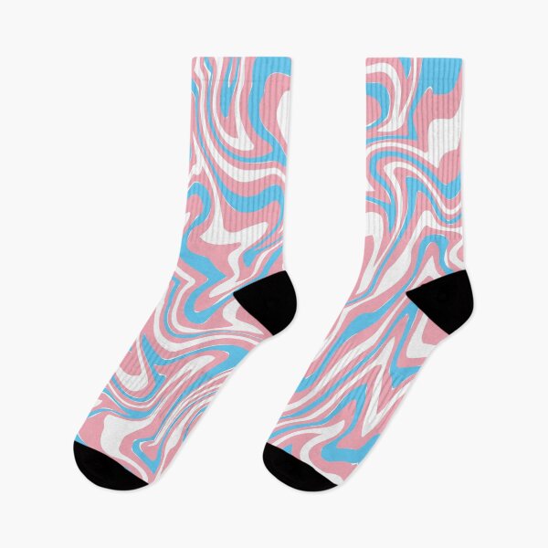 Item preview, Marshmallow Swirl (Subtle Trans Pride Flag) designed and sold by Digi-Jucie.