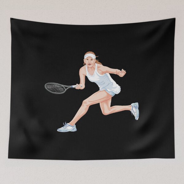 Item preview, tennis player designed and sold by itswallcraft.