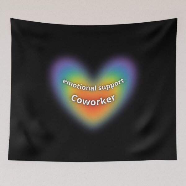 Item preview, Emotional Support Coworker designed and sold by NNisu.
