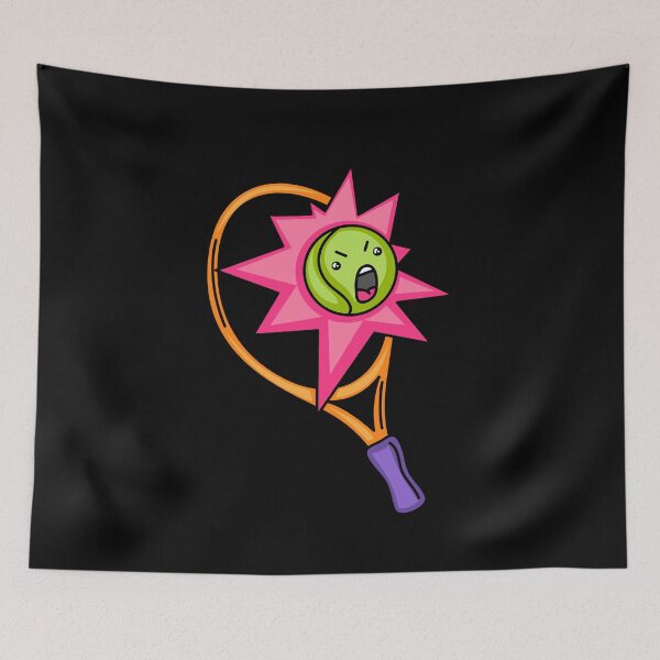 Item preview, tennis racket designed and sold by itswallcraft.