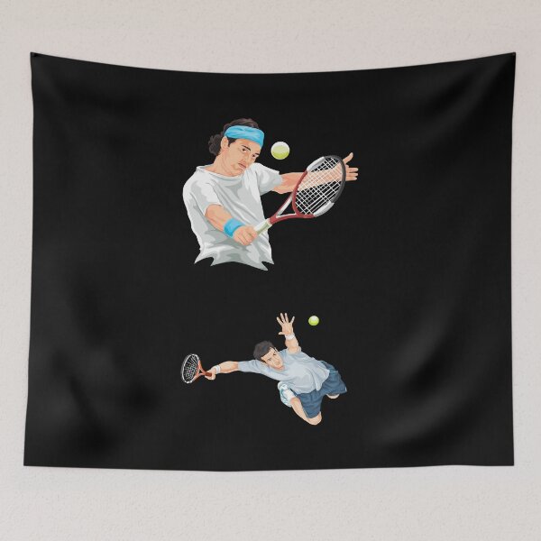 Item preview, tennis players designed and sold by itswallcraft.