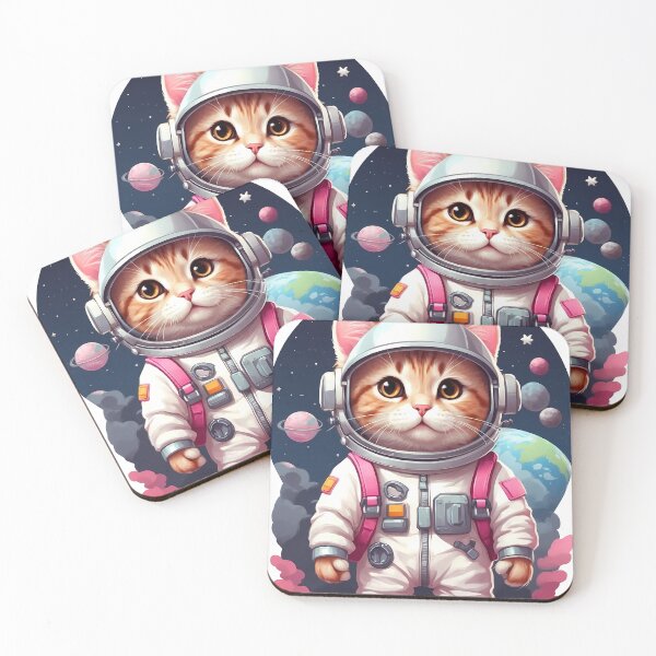 Item preview, astronaut cat in space designed and sold by wplamkung.