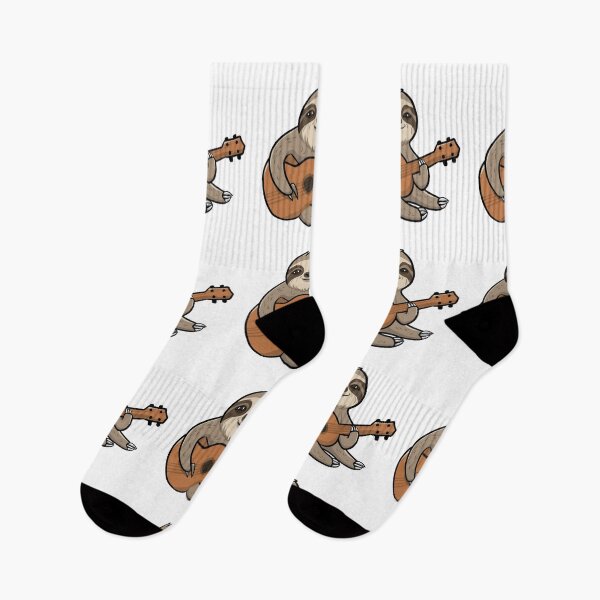 Item preview, Sloth playing guitar designed and sold by PawelNature.
