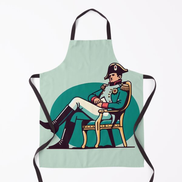 Item preview, Napoleon siting on chair drawing designed and sold by ChataMaroon.