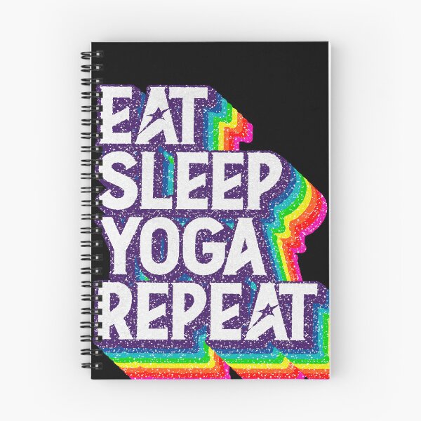 Item preview, Eat Sleep "YOGA" Repeat designed and sold by savasanaqueen.