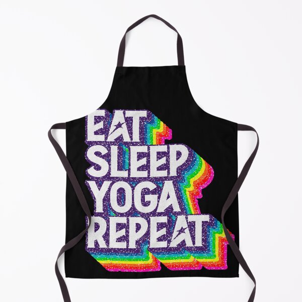 Item preview, Eat Sleep "YOGA" Repeat designed and sold by savasanaqueen.