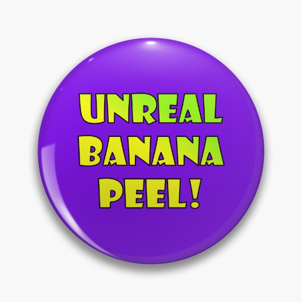 Item preview, UNREAL BANANA PEEL! Large Yellow green Font, Black Trim designed and sold by AASparksDesigns.