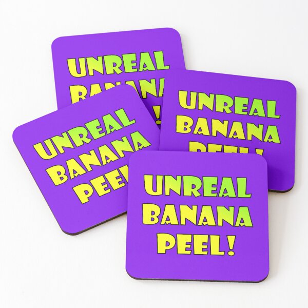 Item preview, UNREAL BANANA PEEL! Large Yellow green Font, Black Trim designed and sold by AASparksDesigns.