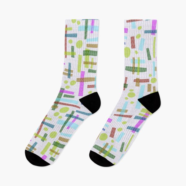 Item preview, Funky neon asymmetrical blocks with texture overlay designed and sold by FrancesPoff.