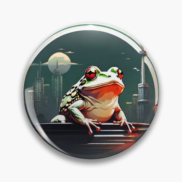 Item preview, "Froggy Hop: A Leap into Nature's Charm" designed and sold by ArtistKunal123.