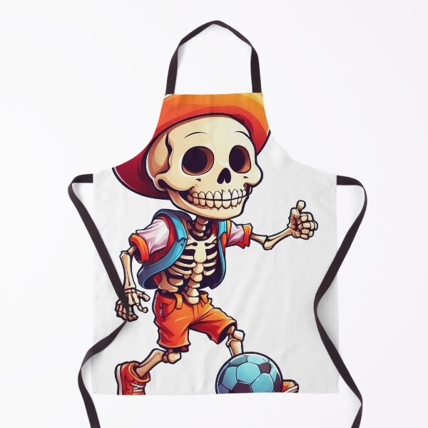 Item preview, skull playing football designed and sold by wplamkung.