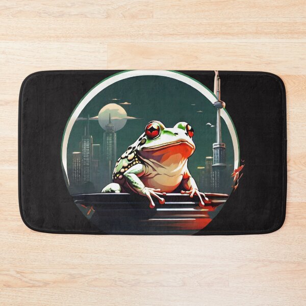 Item preview, "Froggy Hop: A Leap into Nature's Charm" designed and sold by ArtistKunal123.